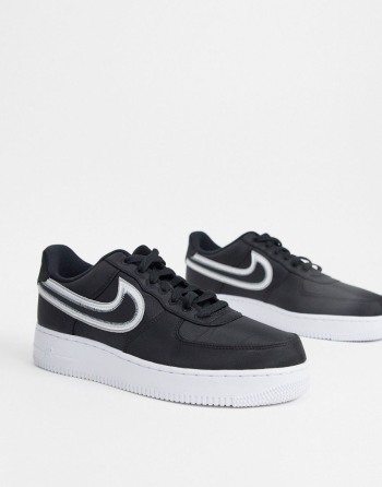 Nike Air Force 1 '07 Lv8 1 Crne - Muške Tenisice | 40783QNCZ